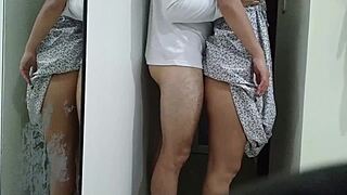 现场#3 视频: Slutty wife gets fucked against the wall in homema...