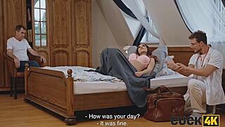 现场#4 视频: A Cuck4k visits the doctor and gets more than a ch...