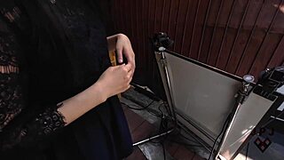 现场#2 视频: Beautiful Japanese girlfriend's big tits on displa...