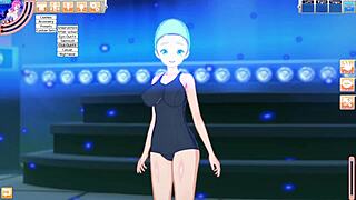 现场#1 视频: Seraphine: The voluptuous bride in a 3D cartoon he...