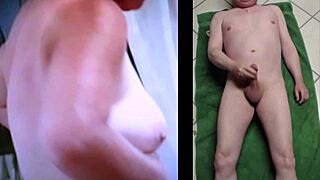 现场#4 视频: Close up of a hot cock in action with a happy brid...
